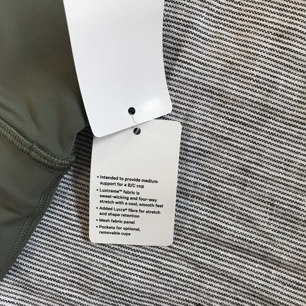 LLL Energy Longline Bra *mesh* (grey sage) - Picture 10 of 14